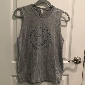 PROTECT OUR OCEAN Muscle Tank